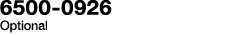 6500 0926 Optional